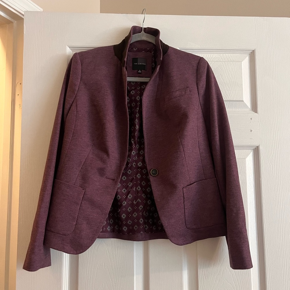 Purple blazer